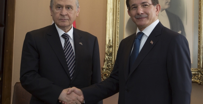 Davutoğlu-Bahçeli 
görüşmesi sona erdi