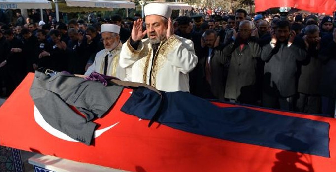 El Bab şehidi Ali Sezai Yalçın memleketi Tokat'ta son yolculuğuna uğurlandı