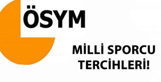 Milli sporcuların üniversite tercih başvuruları ne başlıyor?