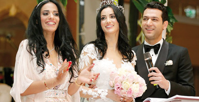 Murat Yıldırım ve Imane Elbani evlendi