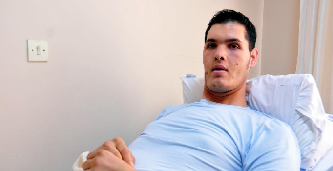 2.32 boyundaki Suriyeli sığınmacı, ameliyatla yaşama tutundu