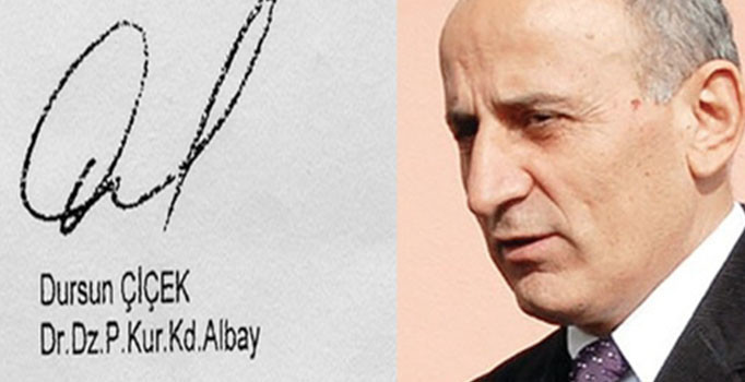 "İrtica ile Mücadele Eylem Planı'' belgesindeki ıslak imzada kumpas soruşturması tamamlandı