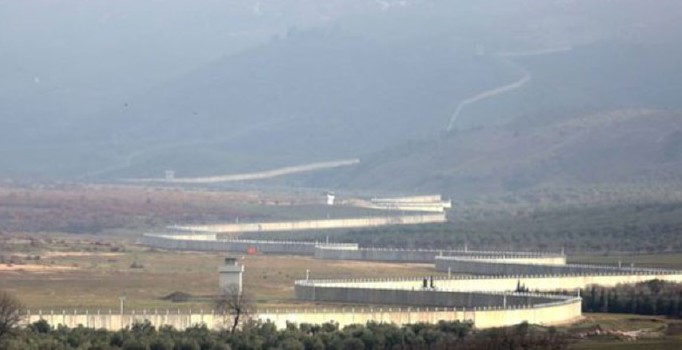 Suriye sınırına örülen duvarın bitmesine 28 kilometre kaldı
