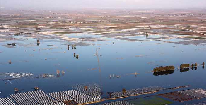 Mersin'deki selin etkisi havadan görüntülendi: 2 kişi hala kayıp