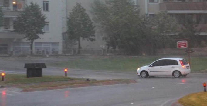 Edirne’de ağustos 
ayında sağanak sürprizi