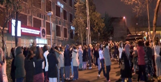 Edirnekapı Kız Öğrenci Yurdu'nda korkutan yangın