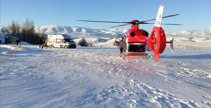 Doğu Anadolu'da ambulans helikopter 2 bin hasta kurtardı