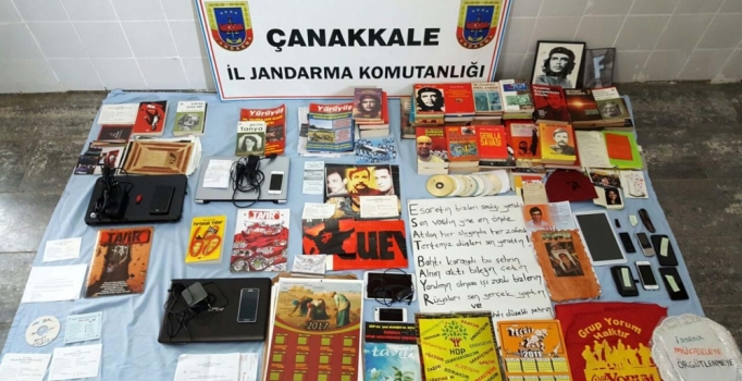 Çanakkale'de DHKP-C operasyonu: 8 gözaltı