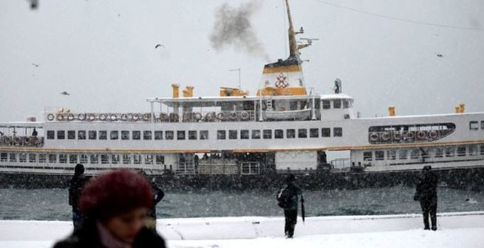 Şehir Hatları'nın tüm vapur seferleri iptal edildi | Son dakika haberleri