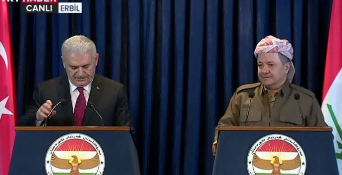 Başbakan Yıldırım Irak'ta konuştu: Bu sapık örgütü ortadan kaldırmak istiyoruz