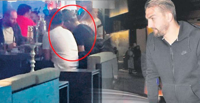 Caner Erkin yine nargile içerken görüntülendi