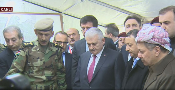 Başbakan Yıldırım Zerdek Dağı'nda Peşmergeyi ziyaret etti | Son dakika haberleri