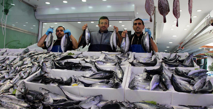 Ramazanda balıkçılar sinek avlıyor