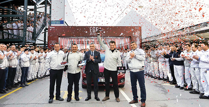 Egea sedandan 135 günde devri alem