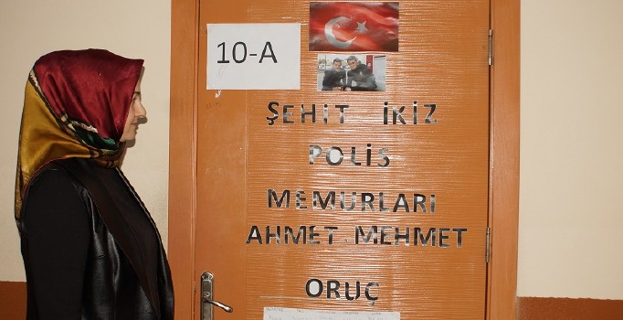 15 Temmuz şehitlerinin isimleri sınıflarda yaşatılıyor