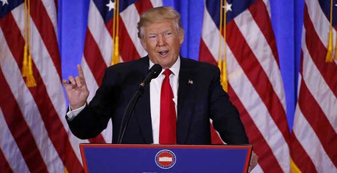 Trump CNN muhabirinin sorusunu almadı