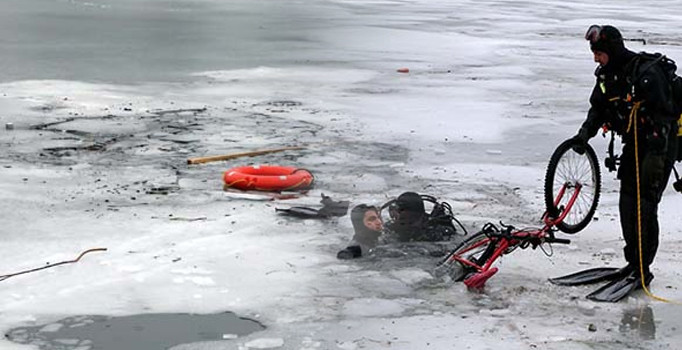 Porsuk'ta kahreden görüntü! Vatandaş çabaladı ama...