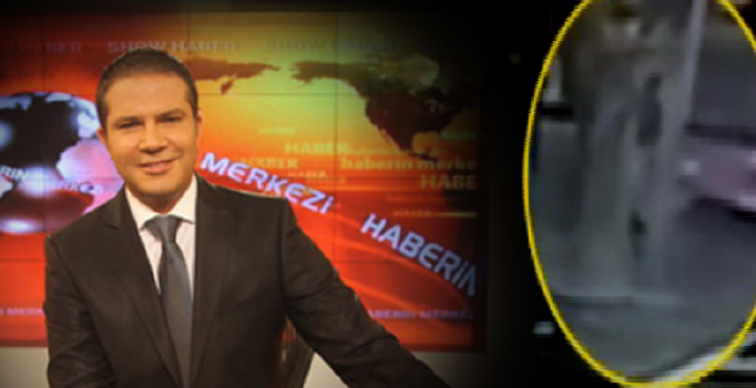 İETT otobüsünün ünlü spiker Caner Karaer'e çarpma anı | Video