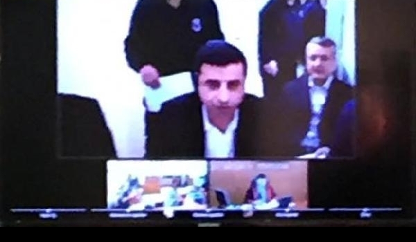 Selahattin Demirtaş hakim karşısına çıktı