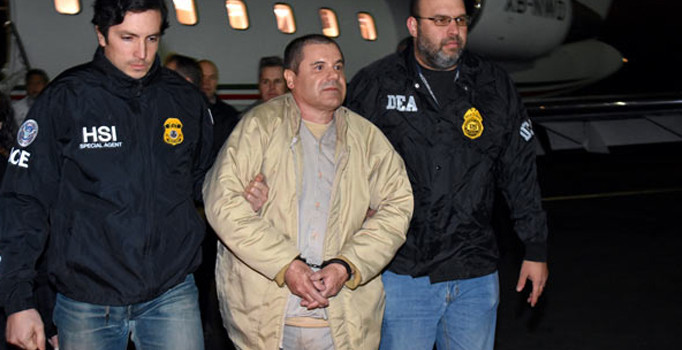 Dünyanın en tehlikeli adamı El Chapo ABD'ye böyle götürüldü!