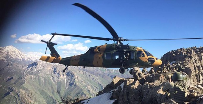 Şırnak'ta yola tuzaklanan patlayıcı imha edildi