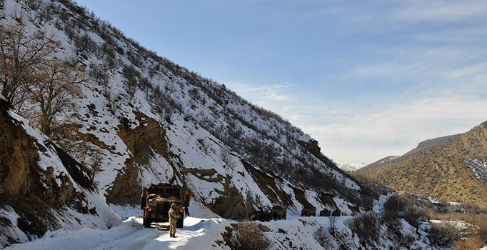 Hakkari'de çok sayıda mühimmat ele geçirildi