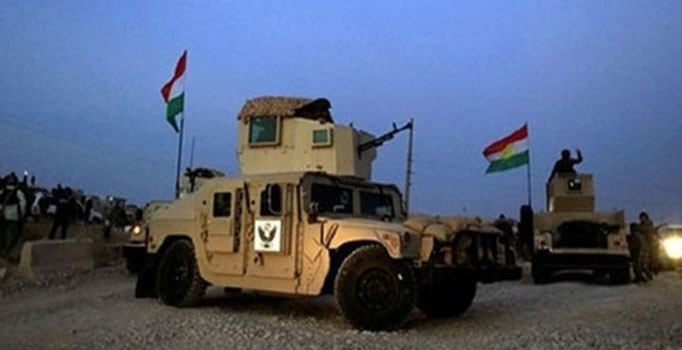 Haşdi Şabi, Telafer ile Sincar arasındaki Peşmerge güçlerini vurdu