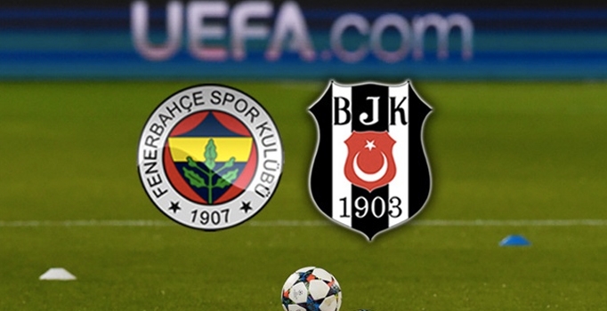 Beşiktaş ve Fenerbahçe'nin rakipleri belli oldu