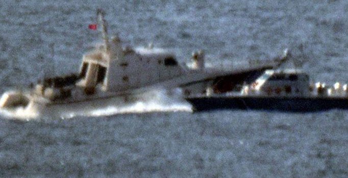 Kardak'tan sonra orada da karşı karşıya geldiler