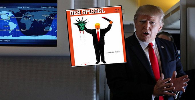 Almanya ve ABD arasında gerginlik yaratan kapak