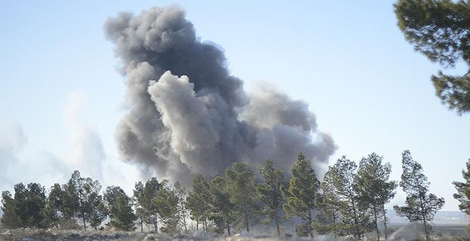 El Bab'dan kaçan DEAŞ'lı teröristleri Suriye ordusu vurdu