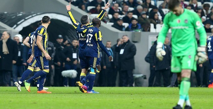 Fenerbahçe, çeyrek finale uçtu: Beşiktaş 0 - 1 Fenerbahçe | Spor haberleri