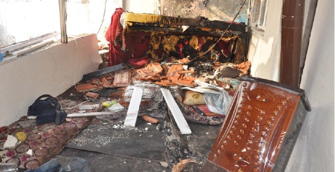 Aydın'da evde mutfak tüpünden sızan gaz patladı: 3 yaralı