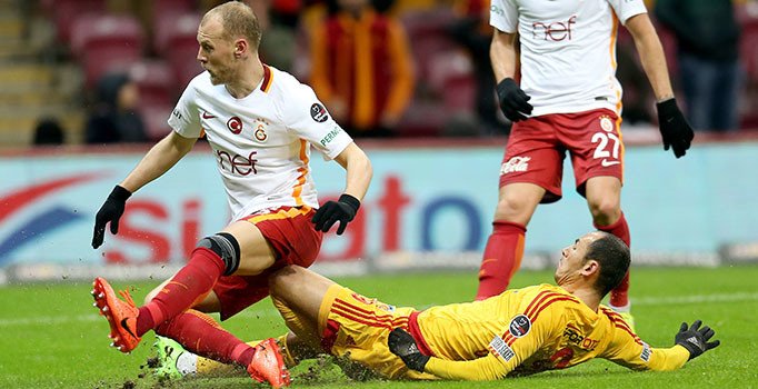 Galatasaray Kayserispor'a 2-1 mağlup oldu | Son dakika spor haberleri