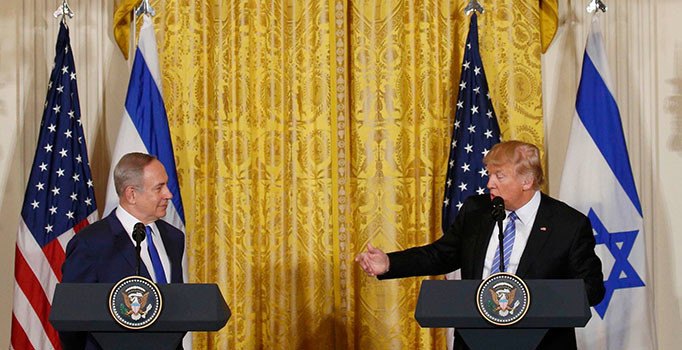 Netanyahu ile görüşen Trump: İki devletli veya tek devletli çözüm olabilir