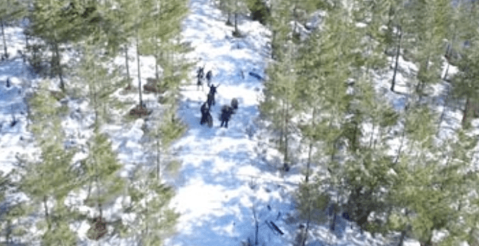 Adana�da kaybolan film ekibini &quot;drone&quot; kurtardı Adana Haberleri