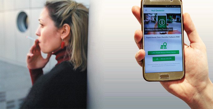 Sigara muhbiri cebe girdi