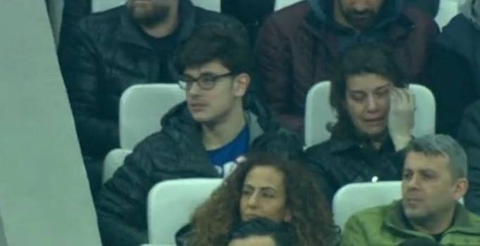 Atınç Nukan golü attı, annesi gözyaşlarına boğuldu