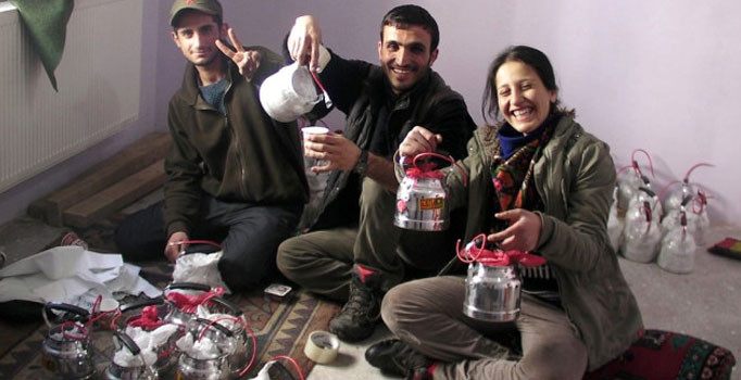 Çaydanlığa patlayıcı yerleştiren PKK'lı terörist yakalandı