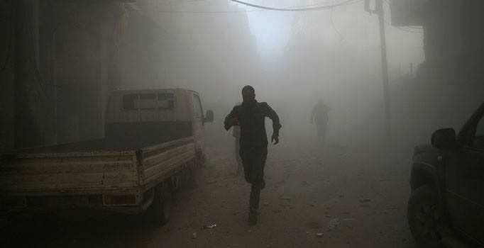 Suriye İdlib’i bombaladı: 1 ölü