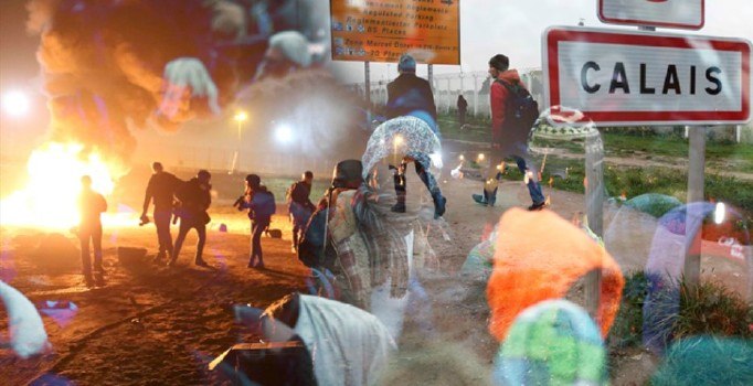 Fransa'ya sığınan mülteciler polis şiddetiyle karşı karşıya kalıyor