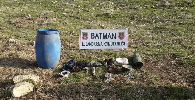 Batman'da PKK’ya ait sığınak imha edildi | Batman haberleri