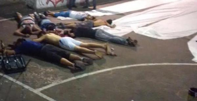 Brezilya'da 9 taraftarın başına kurşun sıktılar