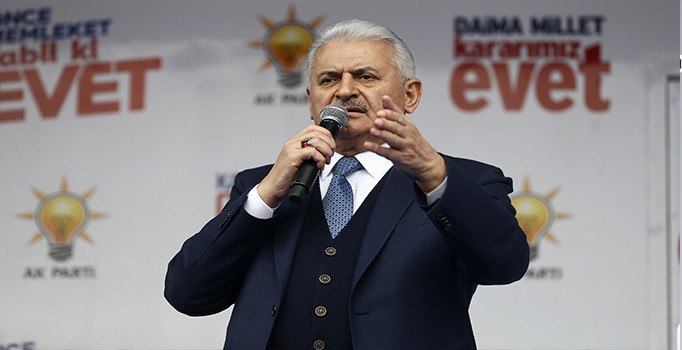 Başbakan Yıldırım: PKK'ya, FETÖ'ye DAEŞ'e elveda demeye hazır mısınız ?