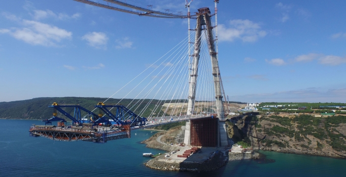 Yavuz Sultan Selim 
Köprüsü'nde son 648 metre