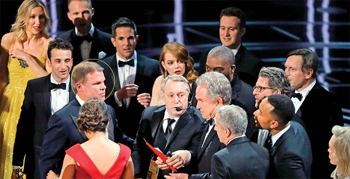 Tarihi hatanın Oscar’ı ona verildi