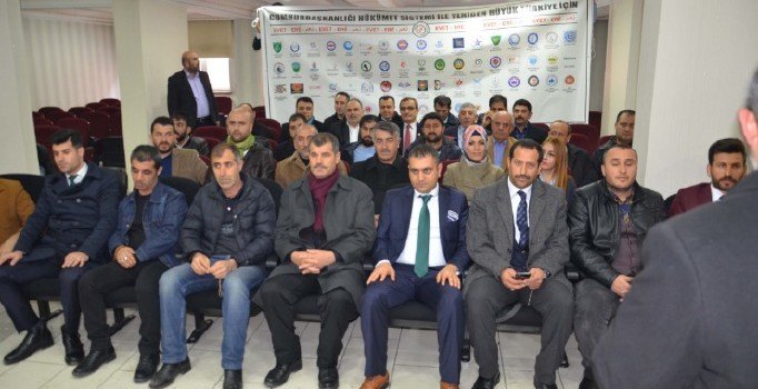 STK temsilcileri Muş'ta ‘evet’ için toplandı