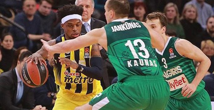 Zalgiris Kaunas-Fenerbahçe: 67-76