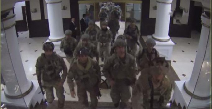 15 Temmuz gecesi Genelkurmay'a yapılan baskının görüntüleri ortaya çıktı | Video