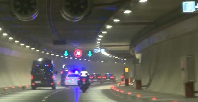 Cumhurbaşkanı Erdoğan Avrasya Tünelini kullandı